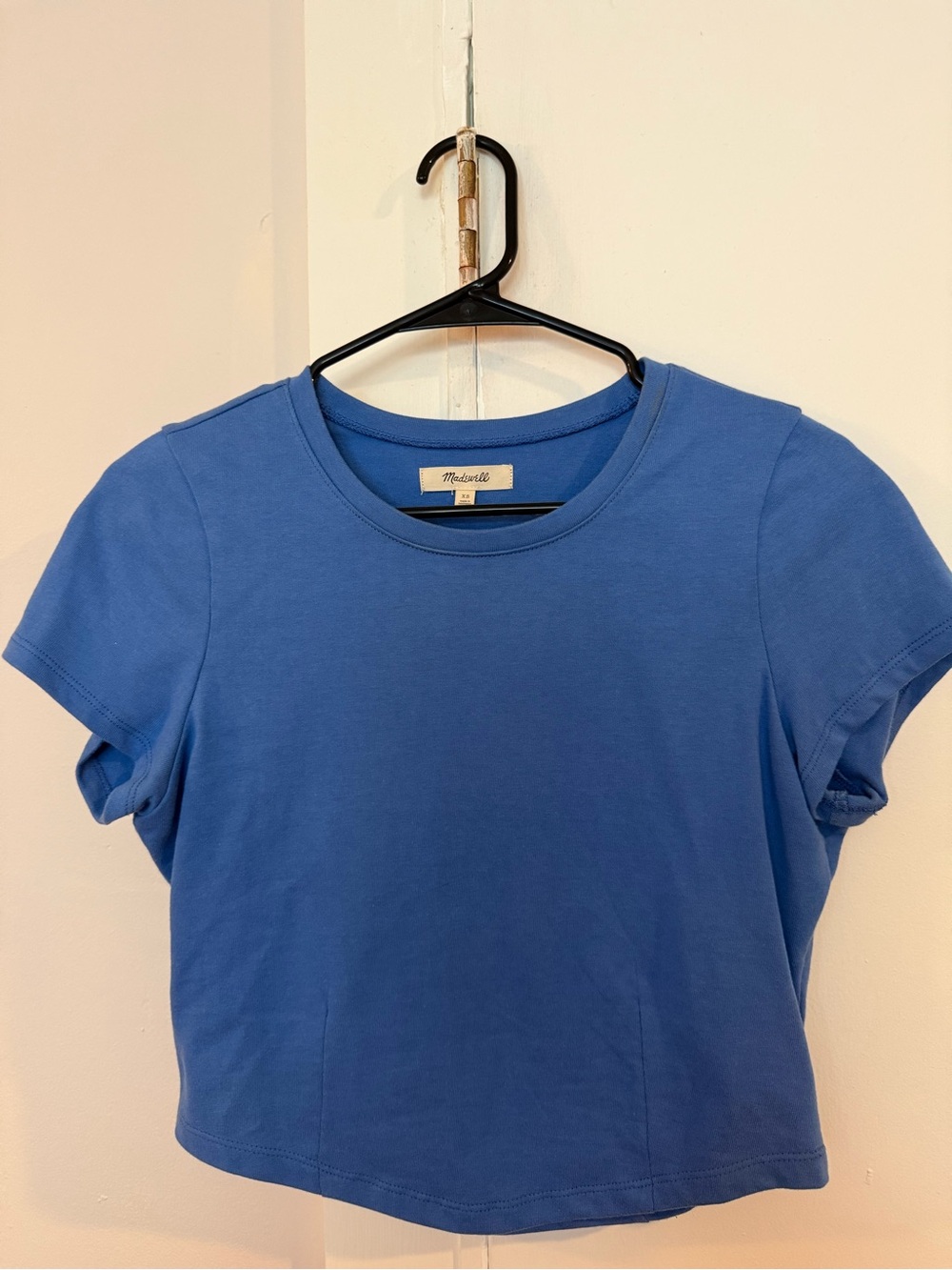 Madewell Cornflower Blue Short Sleeve Crew Tee